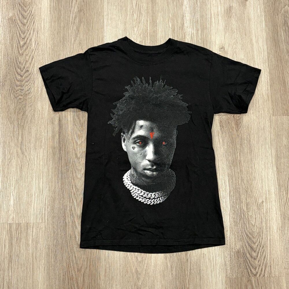 RARE VLONE x NBA YoungBoy Reaper T-Shirt Black Men's Size Small Streetwear Hype